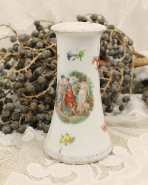 Antieke Victoria China Porseleinen Hoedenspeldhouder – Art Nouveau