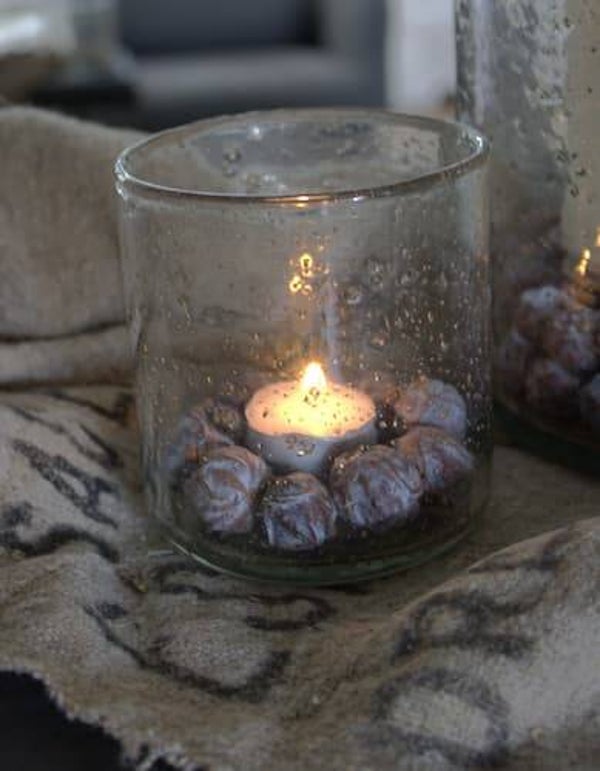By Mooss stone windlichtje