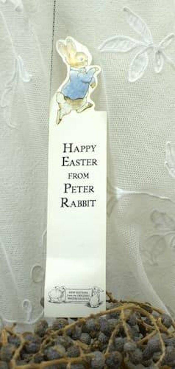 Leuke paaswens bladwijzer Peter Rabbit