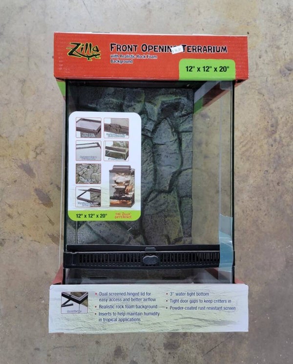 Zilla Terrarium (12x12x20 in) - Shipping!