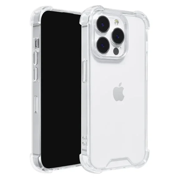 UNIQ Accessory iPhone 15 Pro TPU Backcover hoesje - Transparant - Antishock