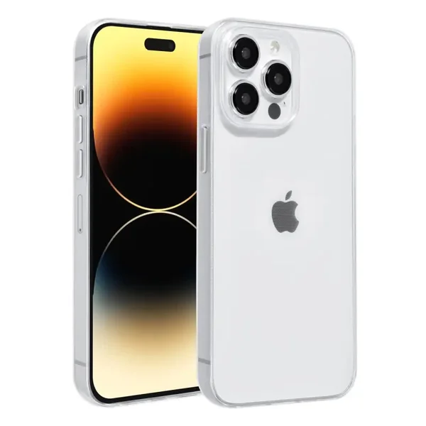 UNIQ Accessory iPhone 15 Pro Max TPU Back Cover hoesje - Transparant