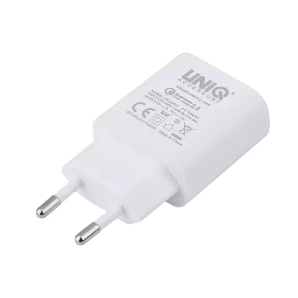 UNIQ Accessory Micro USB 2.4A snelle thuis oplader met 1 USB poort - CE Keurmerk