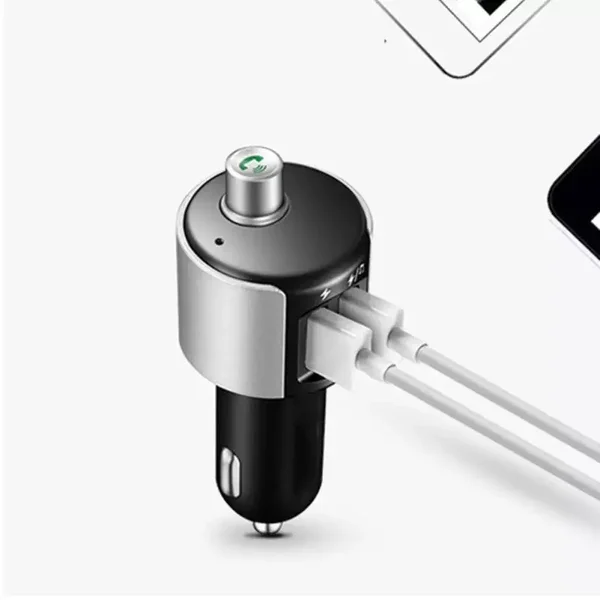 UNIQ Accessory Bluetooth MP3 FM Transmitter - Grijs- 8719273146958