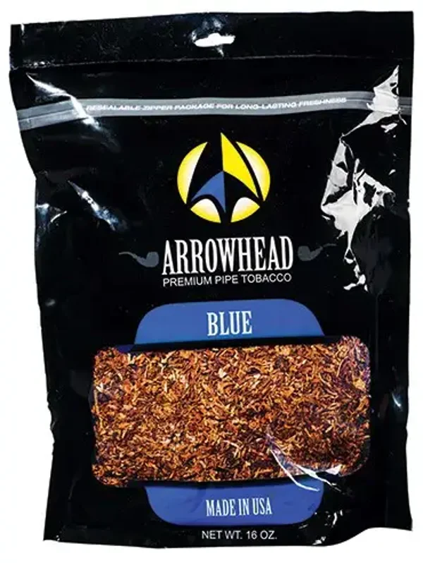 16oz Arrowhead Blue Pipe Tobacco