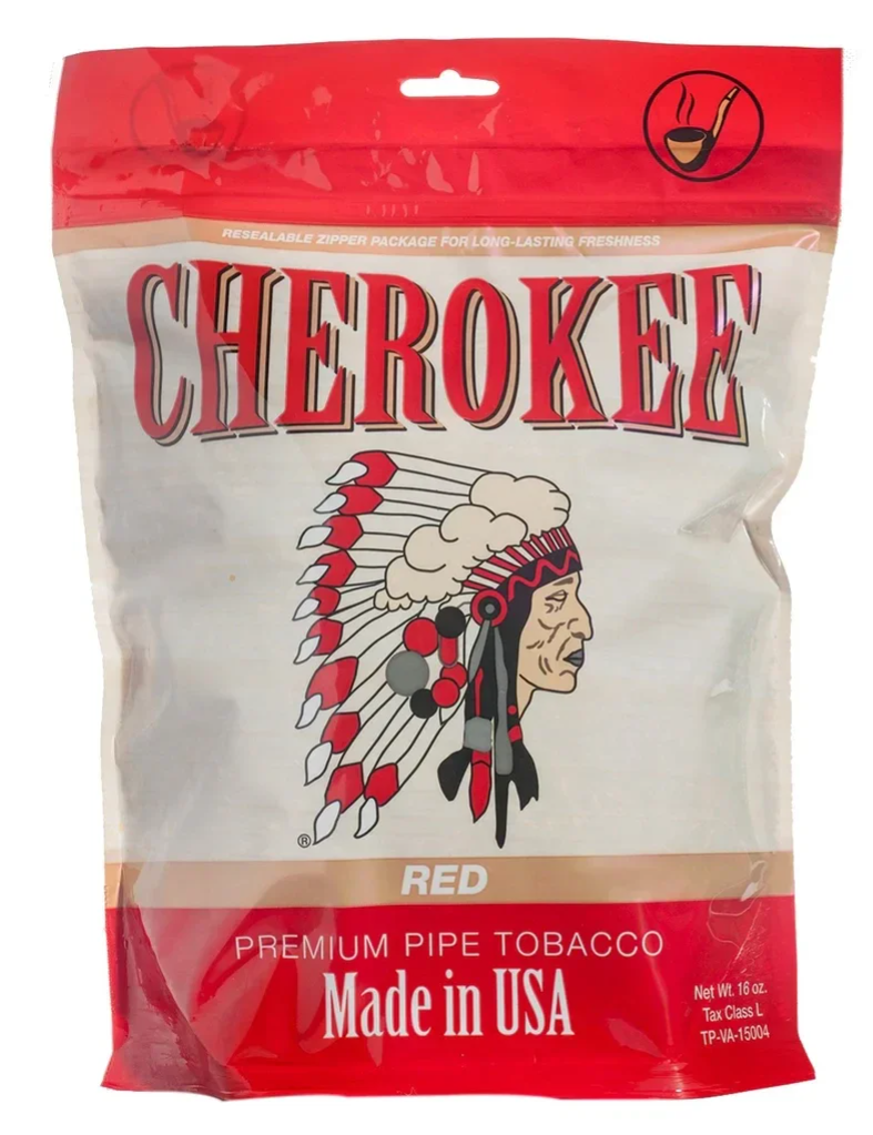 16oz - 5lbs Cherokee Original Regular Pipe Tobacco (Red)
