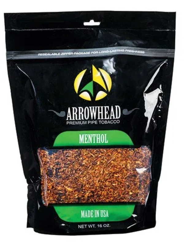 16oz Arrowhead Menthol Pipe Tobacco