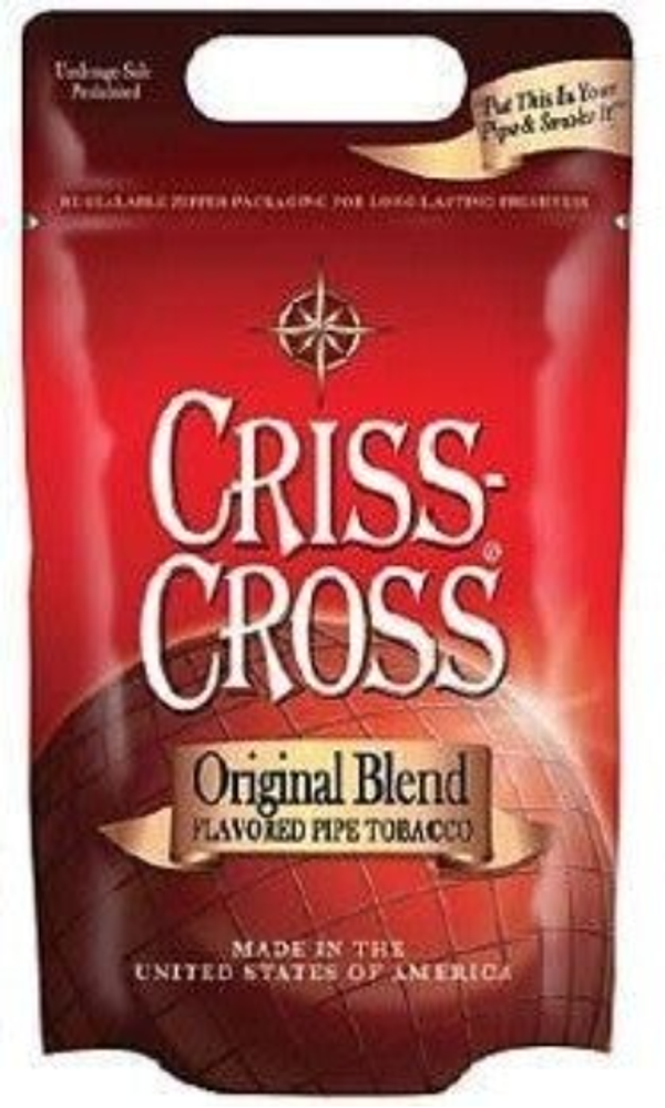 16oz Criss Cross Original Pipe Tobacco (Red)