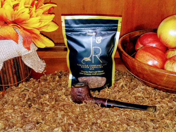 J&R Tobacco Company LLC 1.25 OZ (Black Bag) Red Leaf Golden Burley Blend, Aged 5 Years
