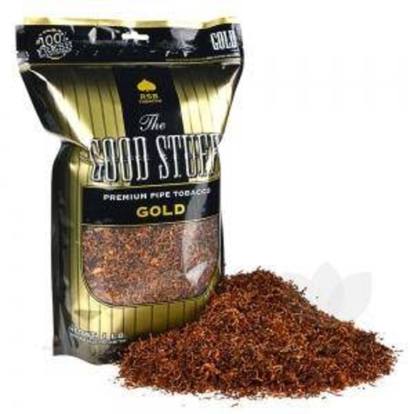 16oz - 6oz Good Stuff Pipe Tobacco Gold