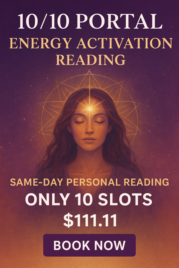 10/10 Portal Energy Activation Reading – Same Day Delivery (Limited 10 Slots)