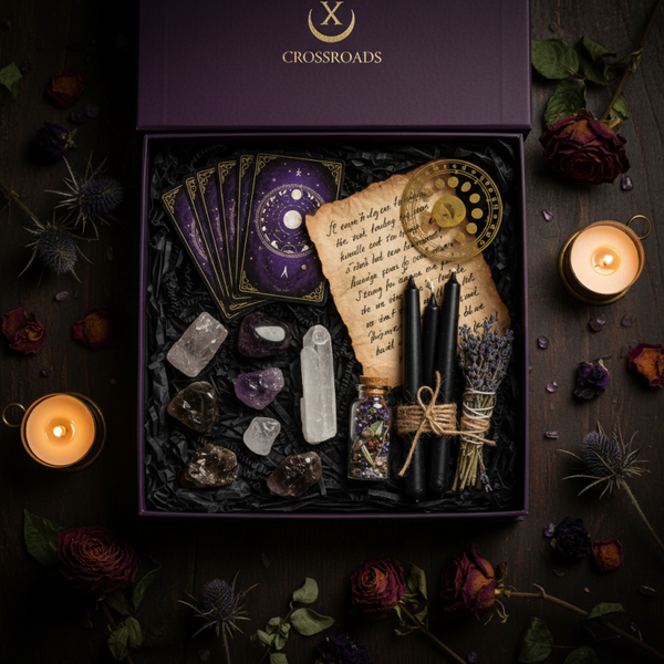 🌙 Crossroads Coven Monthly Ritual Box – Manifest, Protect & Transform