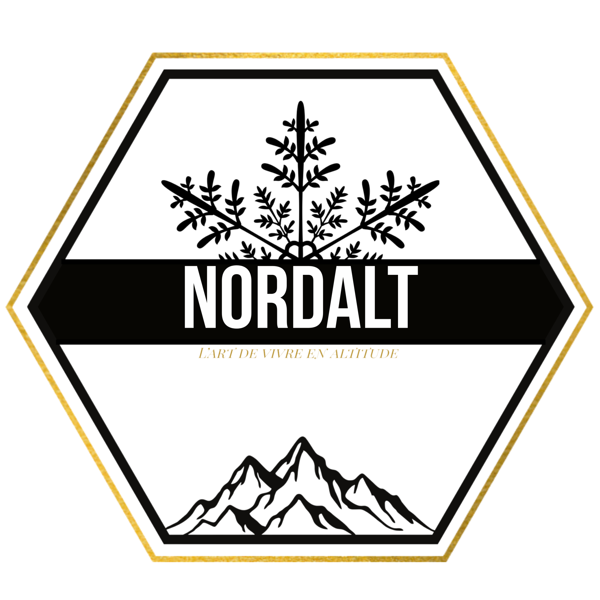 Logo NordAlt, création d'objets tout genre personnalisé pour les mariages