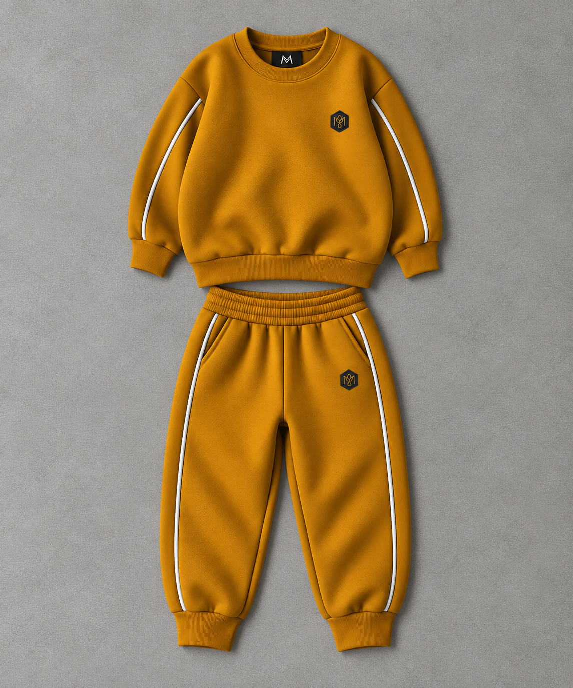 Pre-order tracksuit Ochre Yellow