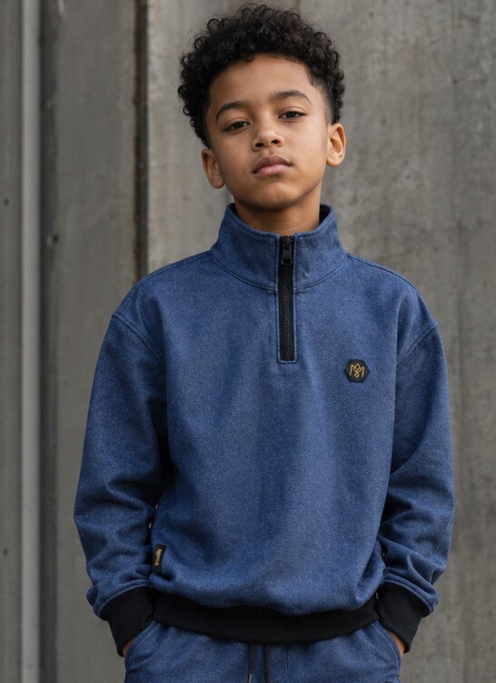 Shift Denim Half-zip