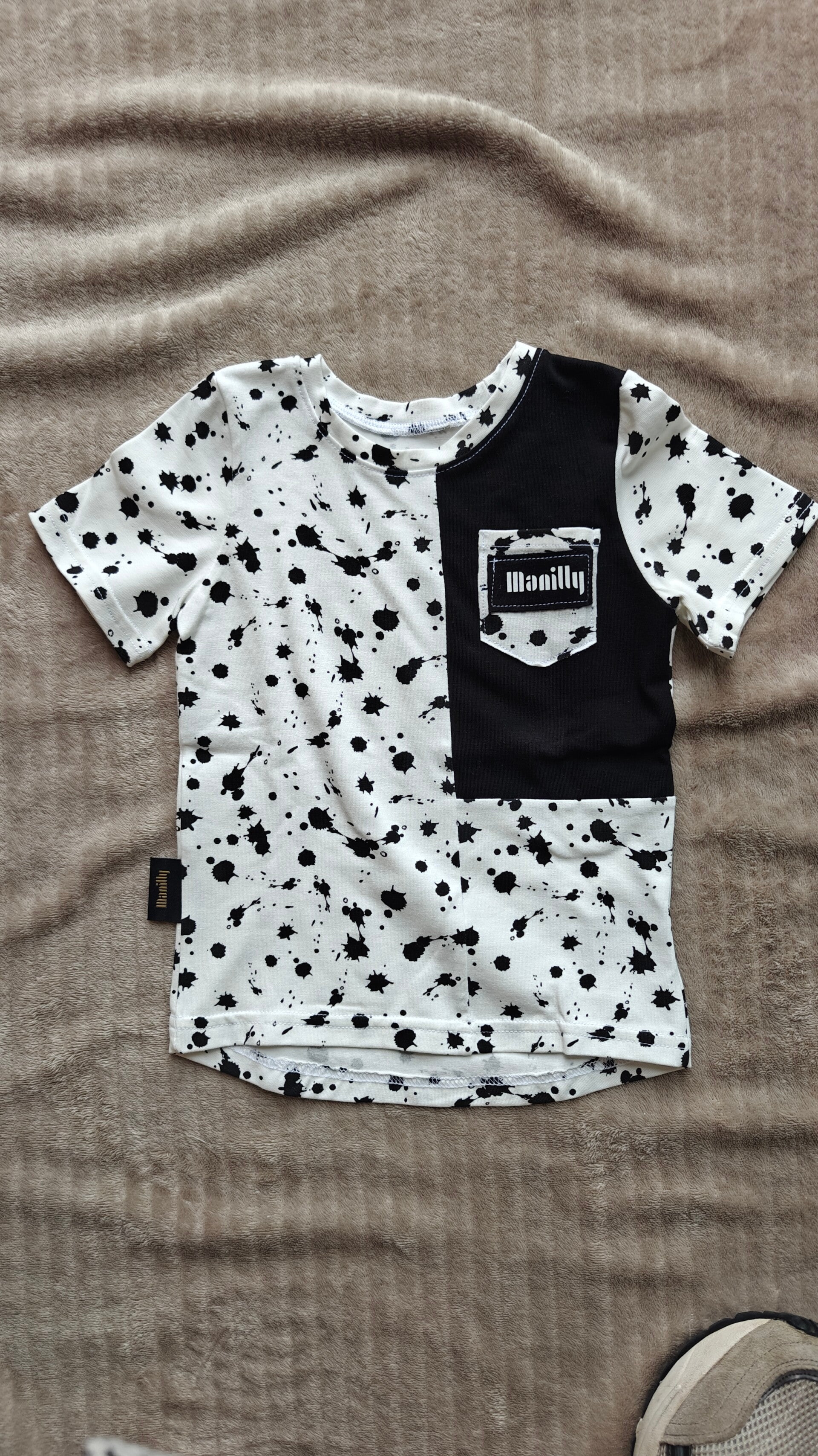Ink Splash tee maat 86/92