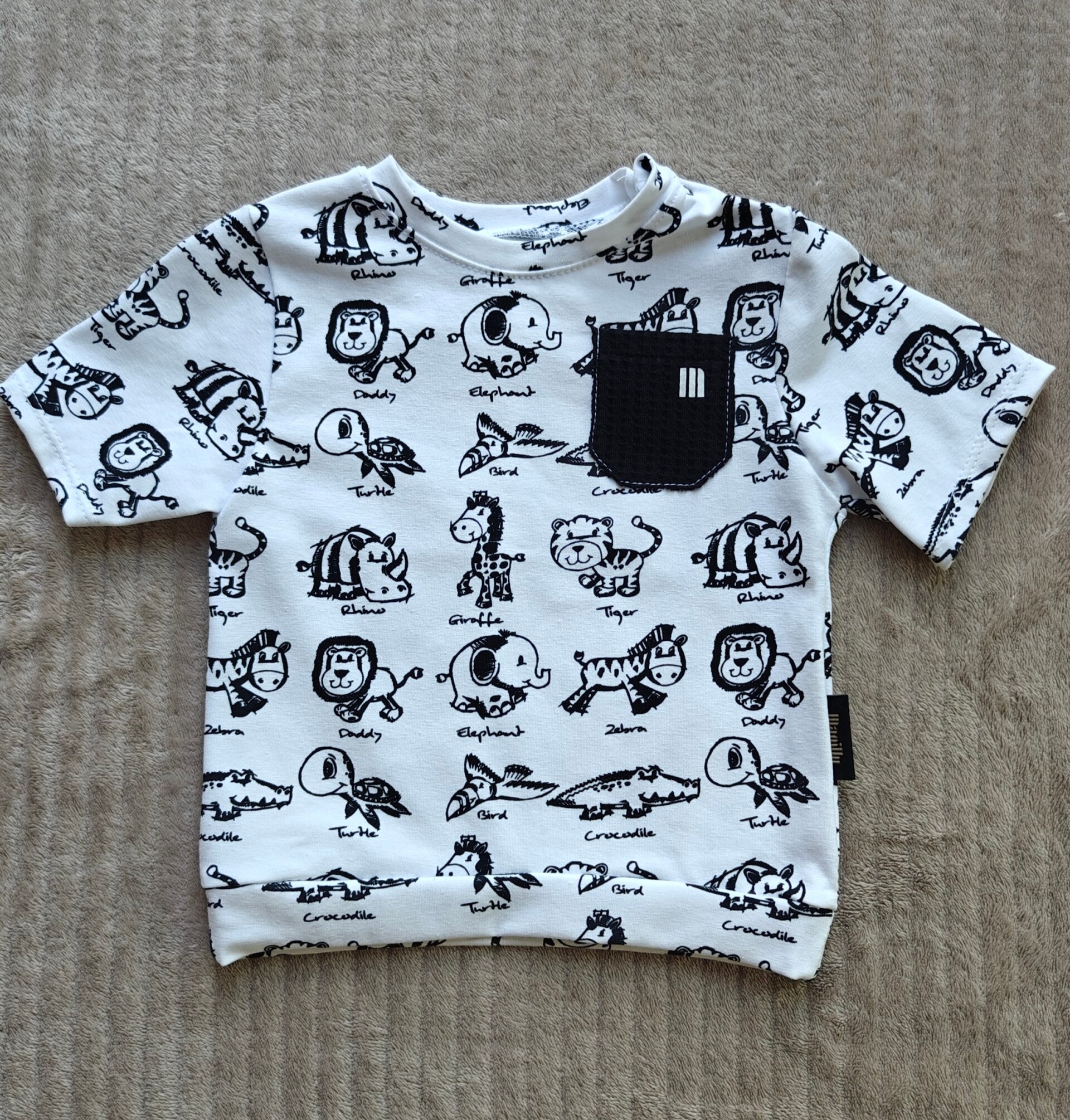 Shirt met animals 68