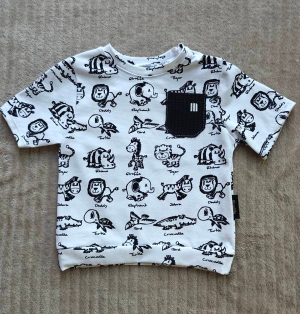 Shirt met animals 68