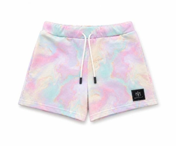 Pastel Tie-Dye Short