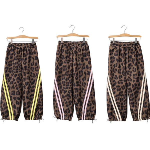 Broek CHEETAH streep 🩷💛🤍