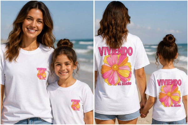 T-shirt VIVIENDO EL SUEÑO 🤍
