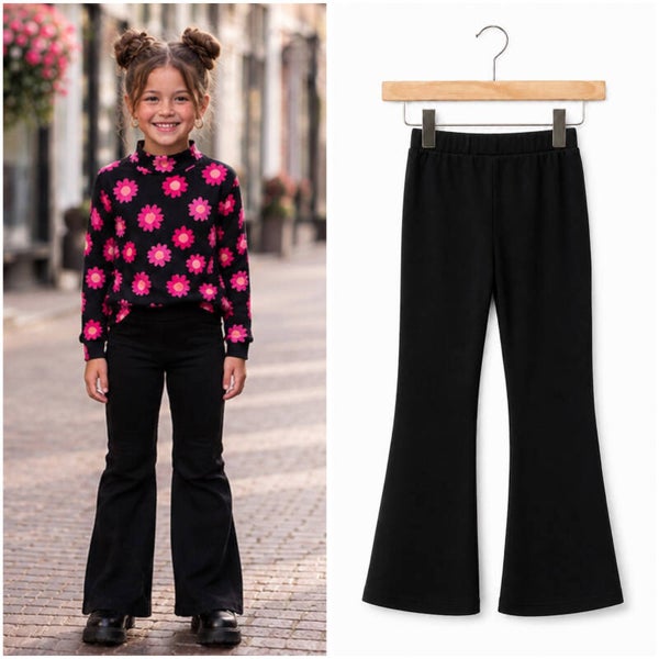 Flared BLACK (velvet)