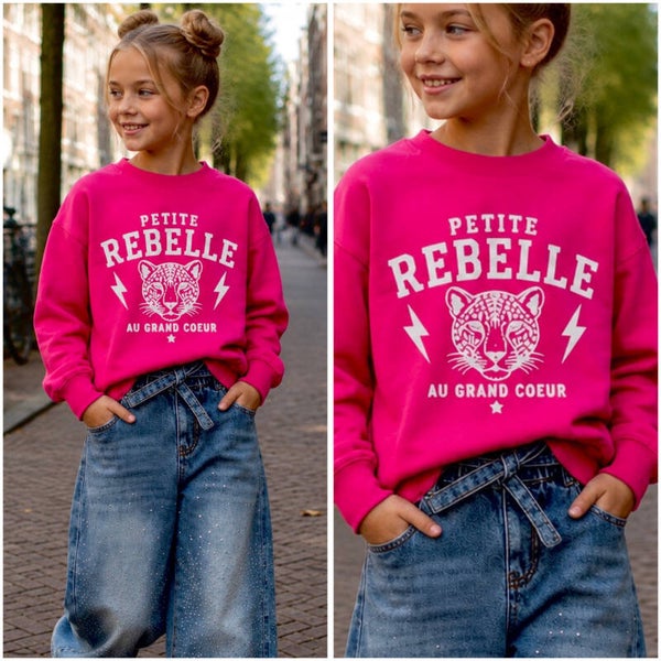 Sweater Petite Rebelle (ROZE)