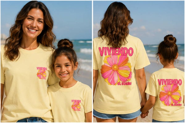 T-shirt VIVIENDO EL SUEÑO 💛
