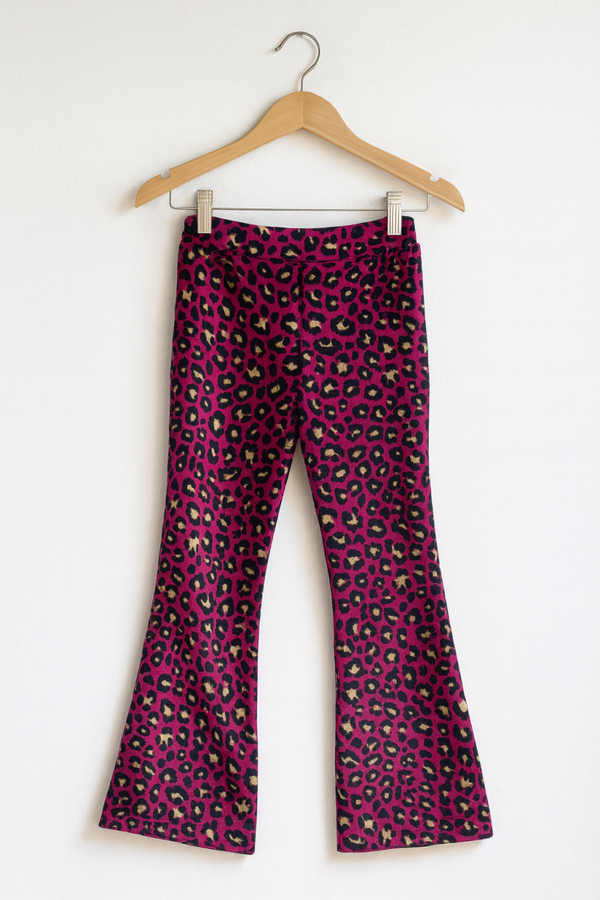 Flared cheetah bordeaux ♥️