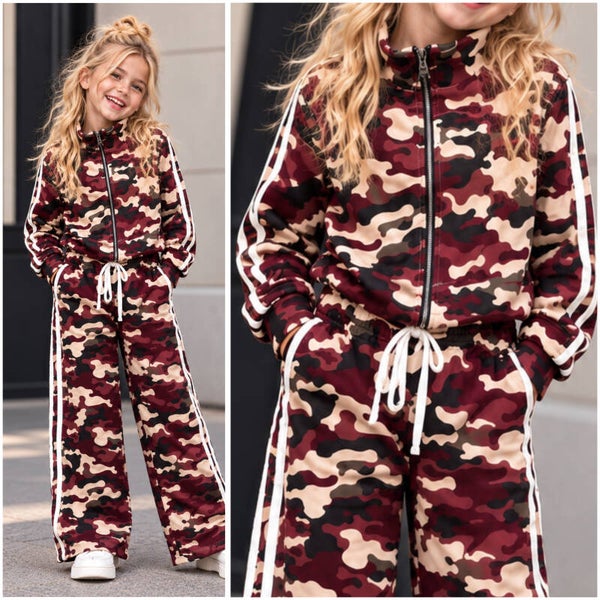 Comfy set ARMY )bordeaux) VERZENDDATUM 28-10-26