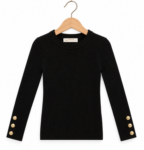 Longsleeve BASIC (zwart) VERZENDDATUM 25/09/26