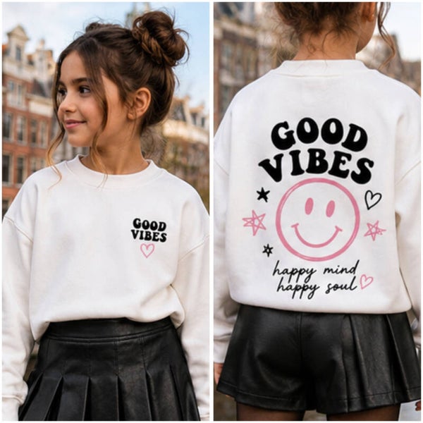 sweater GOOD VIBES 😊