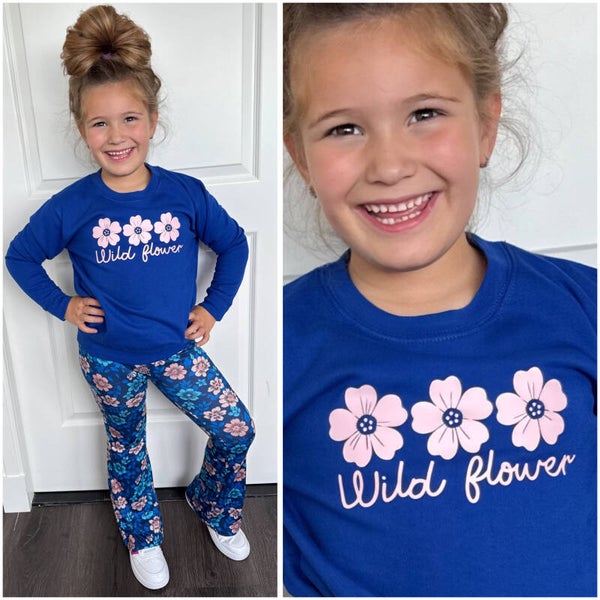 Trui Blue Flower 💙