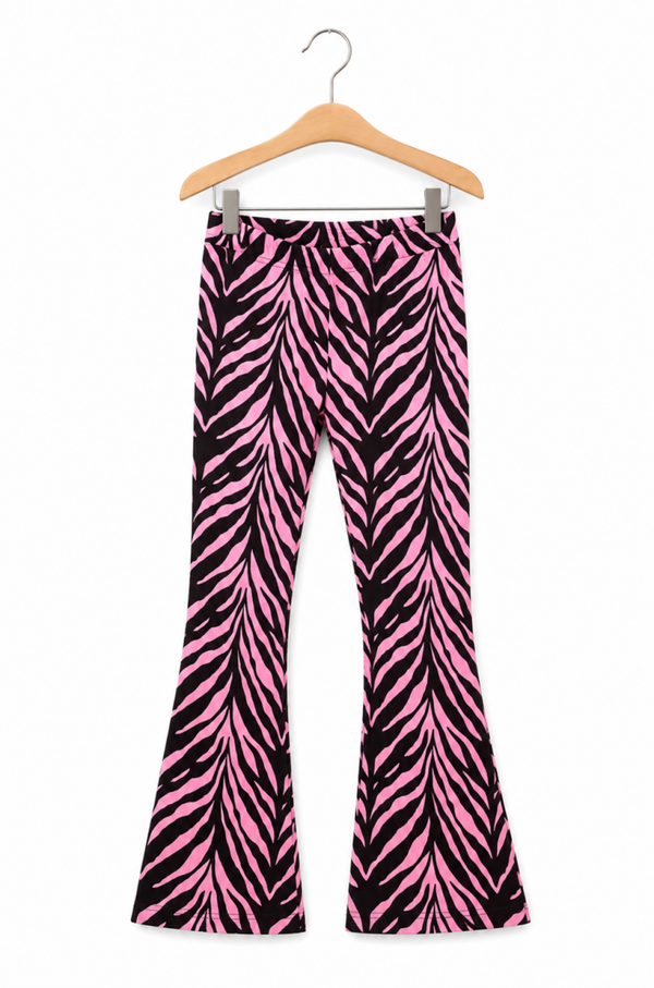 Flared Zebra (Bruin/Roze)