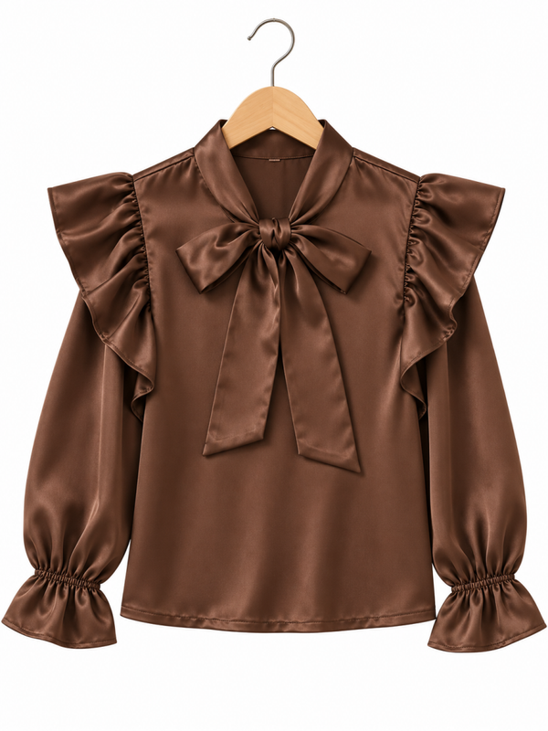 Blouse EMILY (bruin)