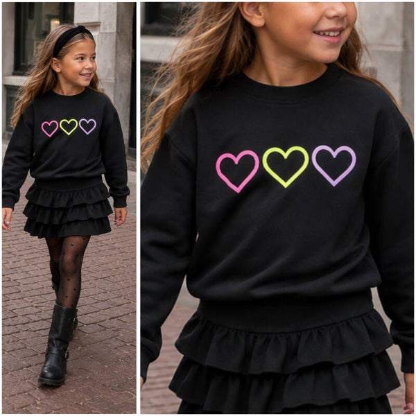 Sweater HEART 🩷💛💜