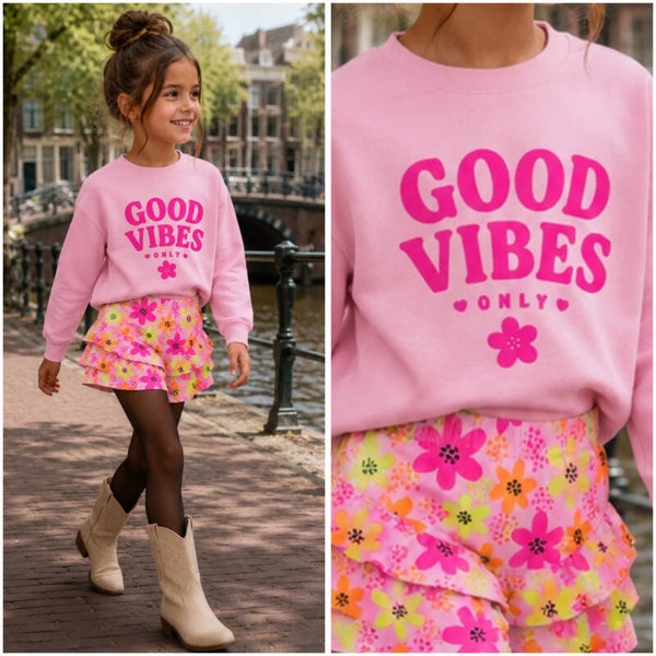 Sweater GOODVIBES 🌸🩷