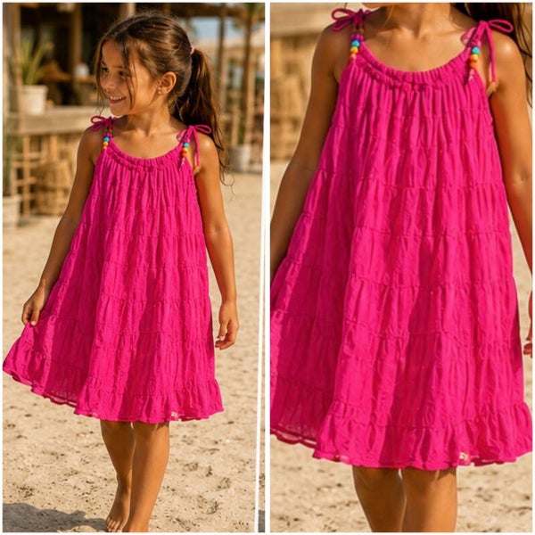 Boho Beach Jurk (ROZE)