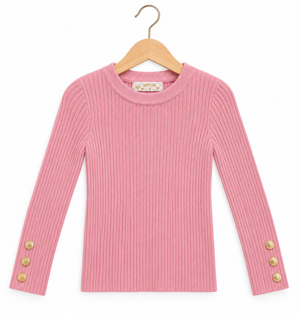 Longsleeve BASIC (roze) VERZENDDATUM 25/09/26
