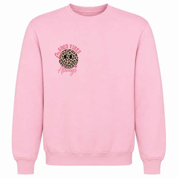 Sweater SMILEY GOODVIBES (zwart)