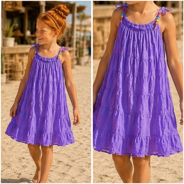 Boho Beach Jurk (LILA)