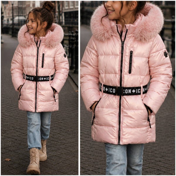 ICON Luxe Winterjas – Soft Pink