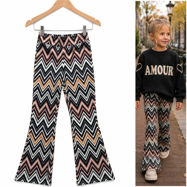 Flared ZIGZAG (velvet)