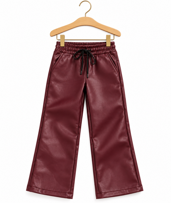 Letherlook pantalon (Bordeaux)