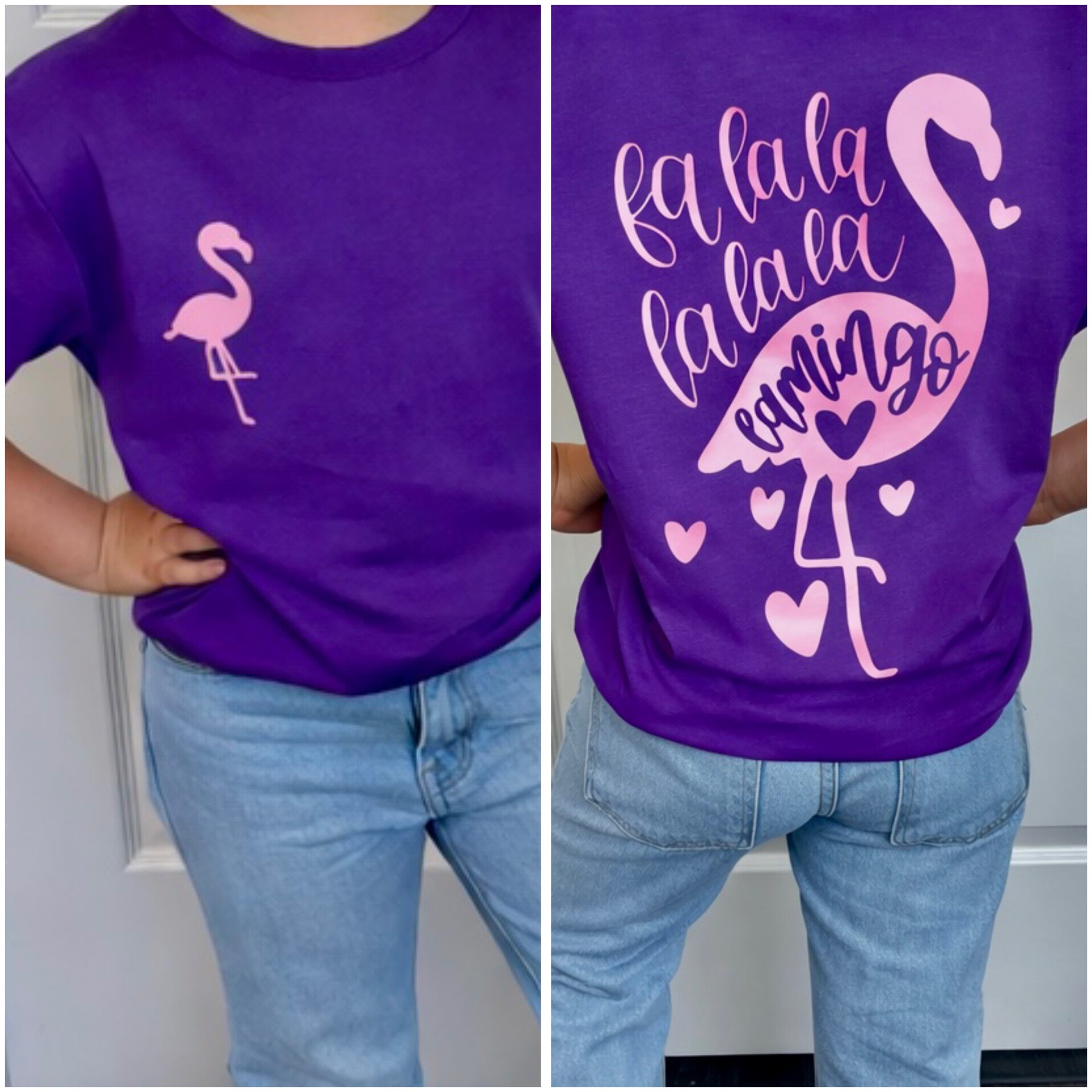 T-Shirt Flamingo 💜🩷