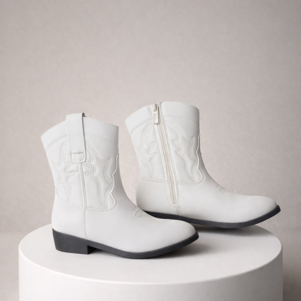 Cowboylaarzen wit 🤍