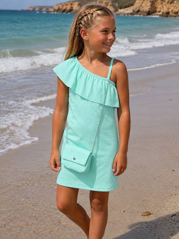 Jurk diamond Mint