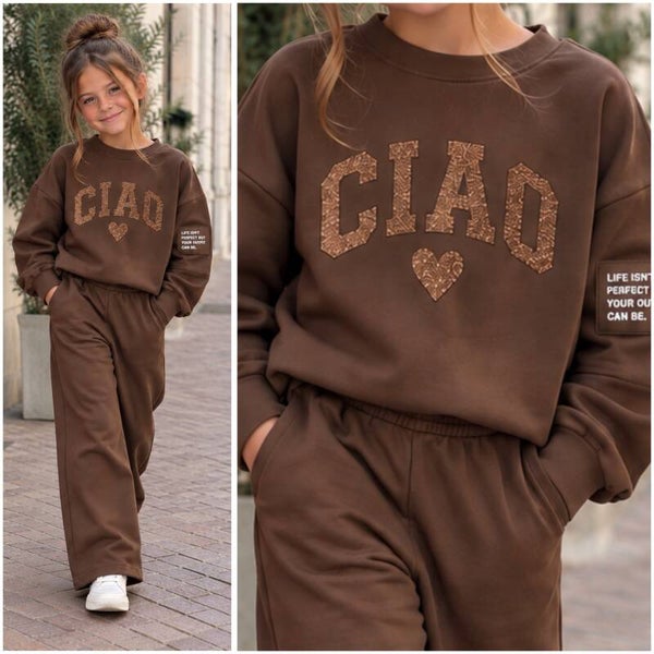 2 delige set CIAO Bruin