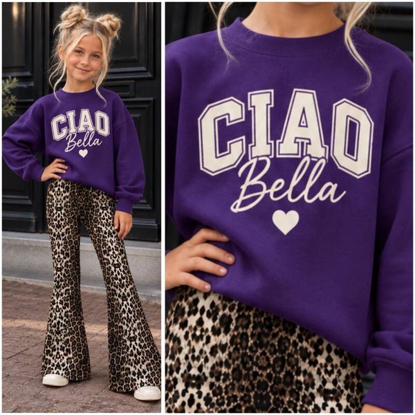 Sweater CIAO ( Paars/Pearl )
