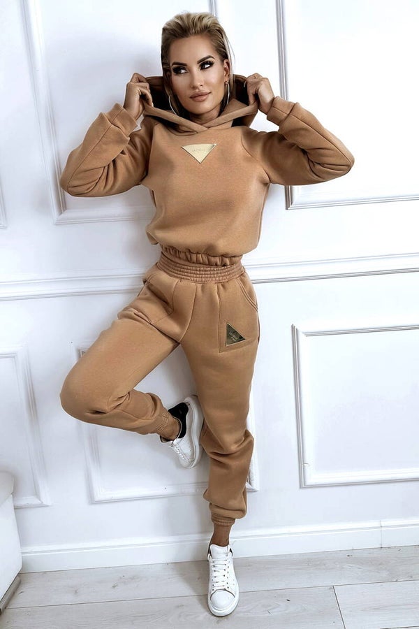 Komplet dresowy camel Royal